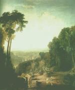 水彩大师 William Turner_1835 Traversée du ruisseau